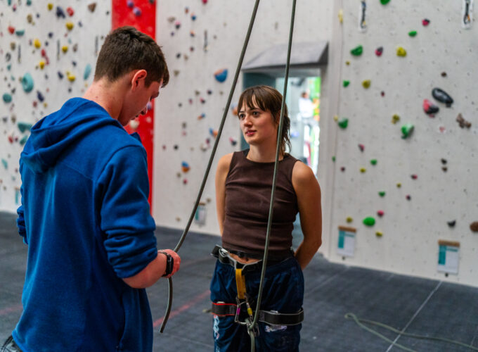 indoor climbing in Bristol