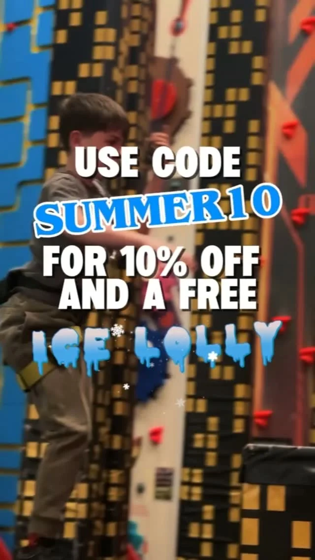Beat the heat this summer! 🐵⁠
⁠
🎉 10% OFF your booking plus⁠
❄️ FREE ice lolly for every participant ⁠
⁠
Just use code SUMMER10 when you book online. ⁠
